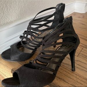 Women’s black sandals, size 8 1/2 M by Martinelli